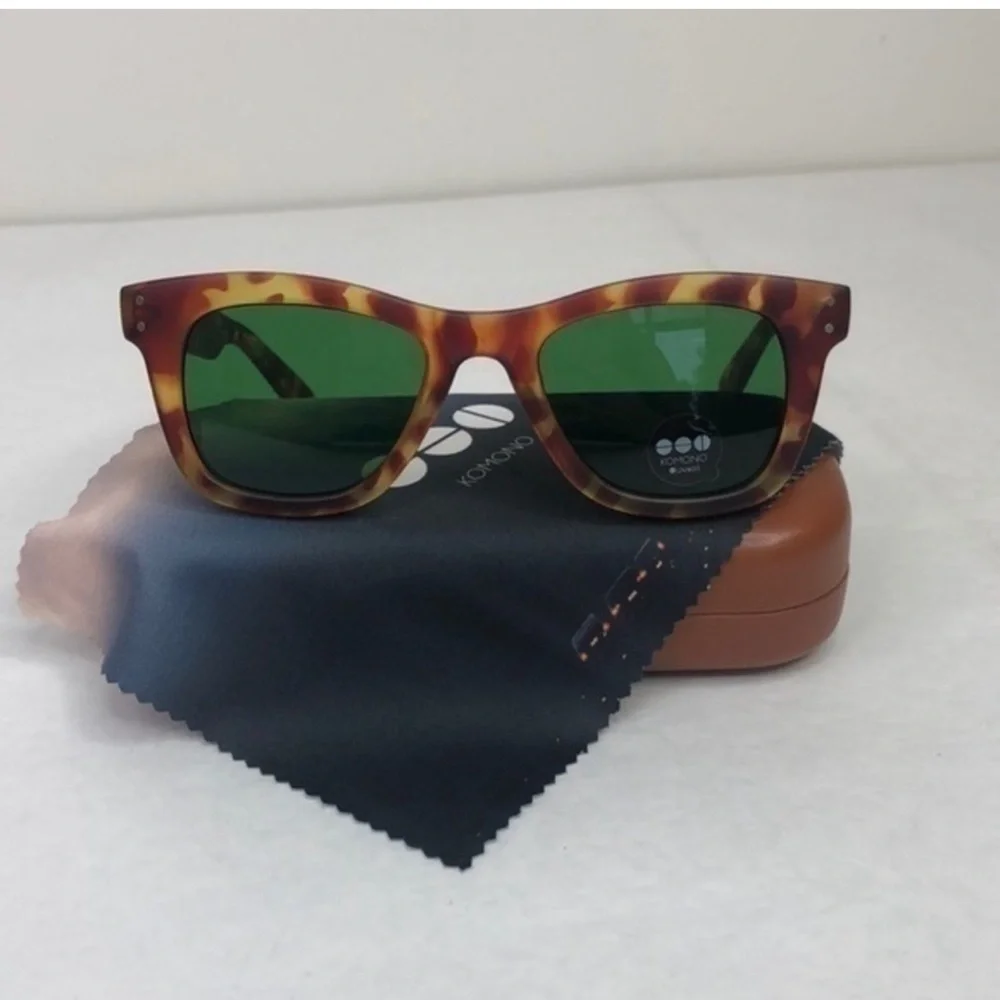 Komono sunglasses The Allen NEW wayfarer matte tortoise demi
